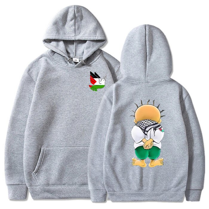 Peace Dove Hoodies Men Fashion Graphic Printed Sweatshir - Image 9