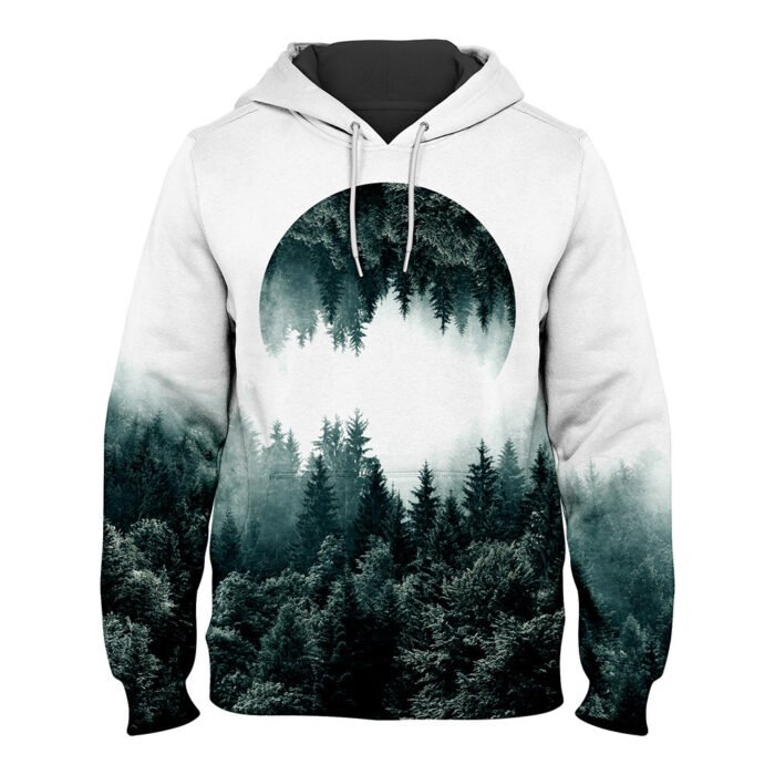 Hooded Sweater For Men And Women 3D Digital Printing - Image 3