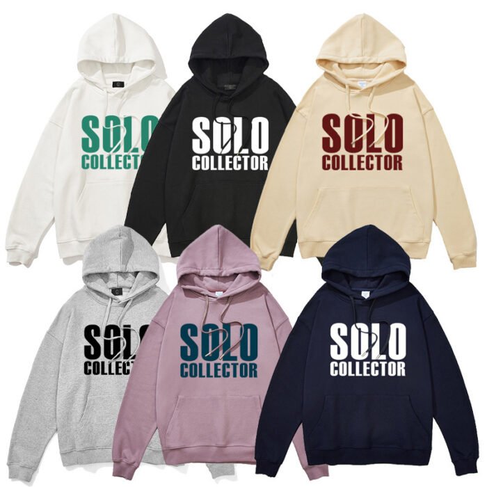 Cotton Basic Style Hoodies For Men And Women - Image 2